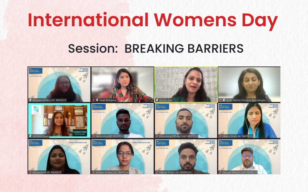 International Women's Day | AIC- BIMTECH